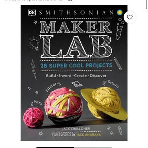 Smithsonian Make Lab Kids Activity / Project Book Science Experiments